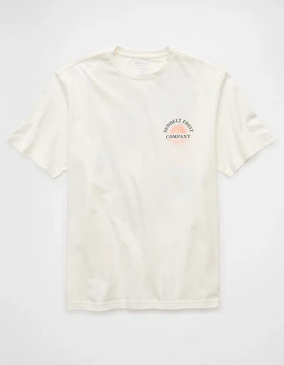 T-shirt à image de nourriture AE