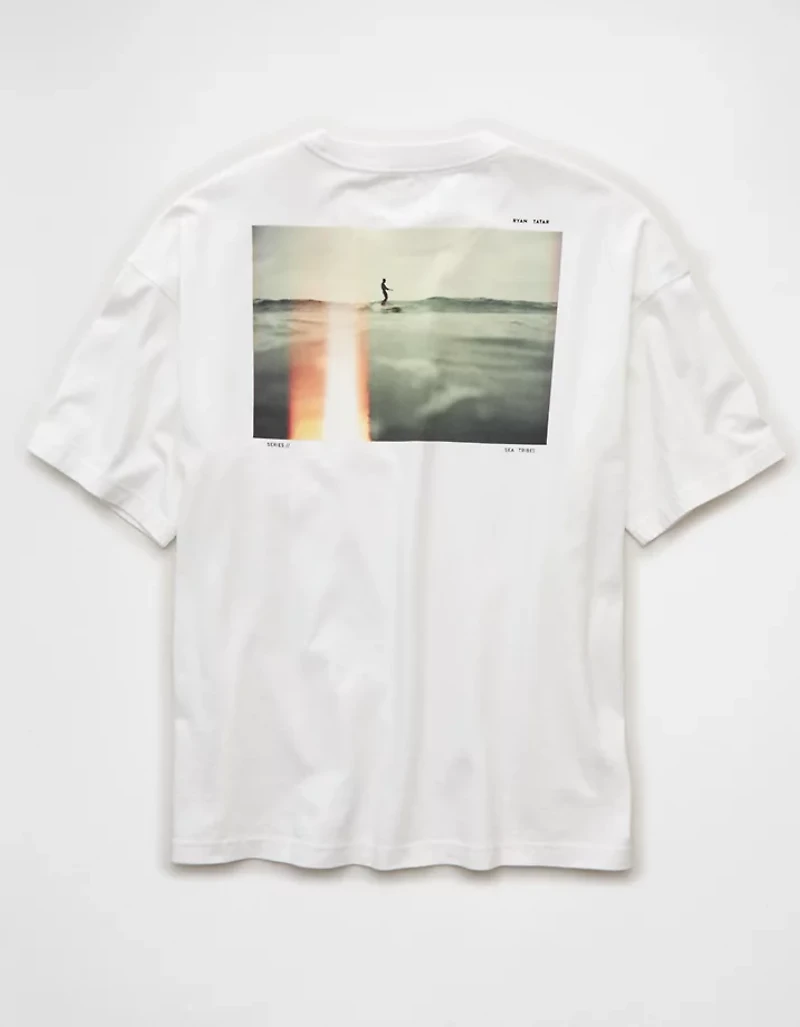 T-shirt droit à image AE x Ryan Tatar