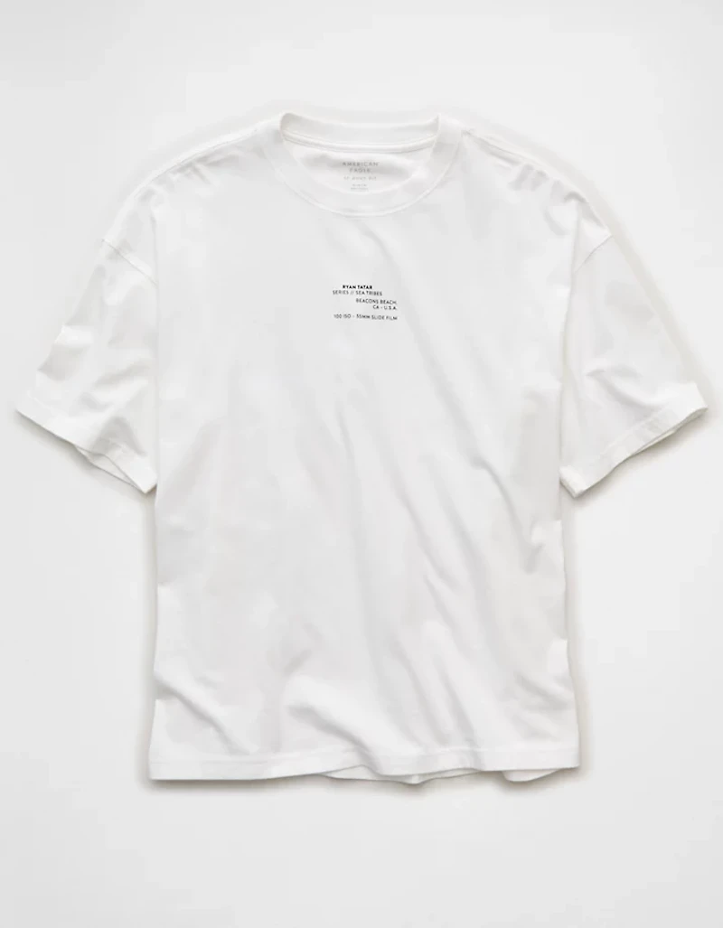 T-shirt droit à image AE x Ryan Tatar