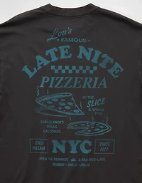 T-shirt à image droit aliment AE