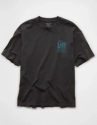 T-shirt à image droit aliment AE