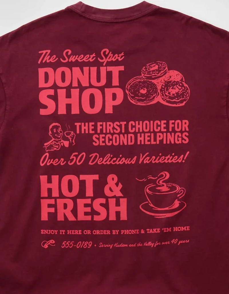 AE Boxy Food Graphic T-Shirt