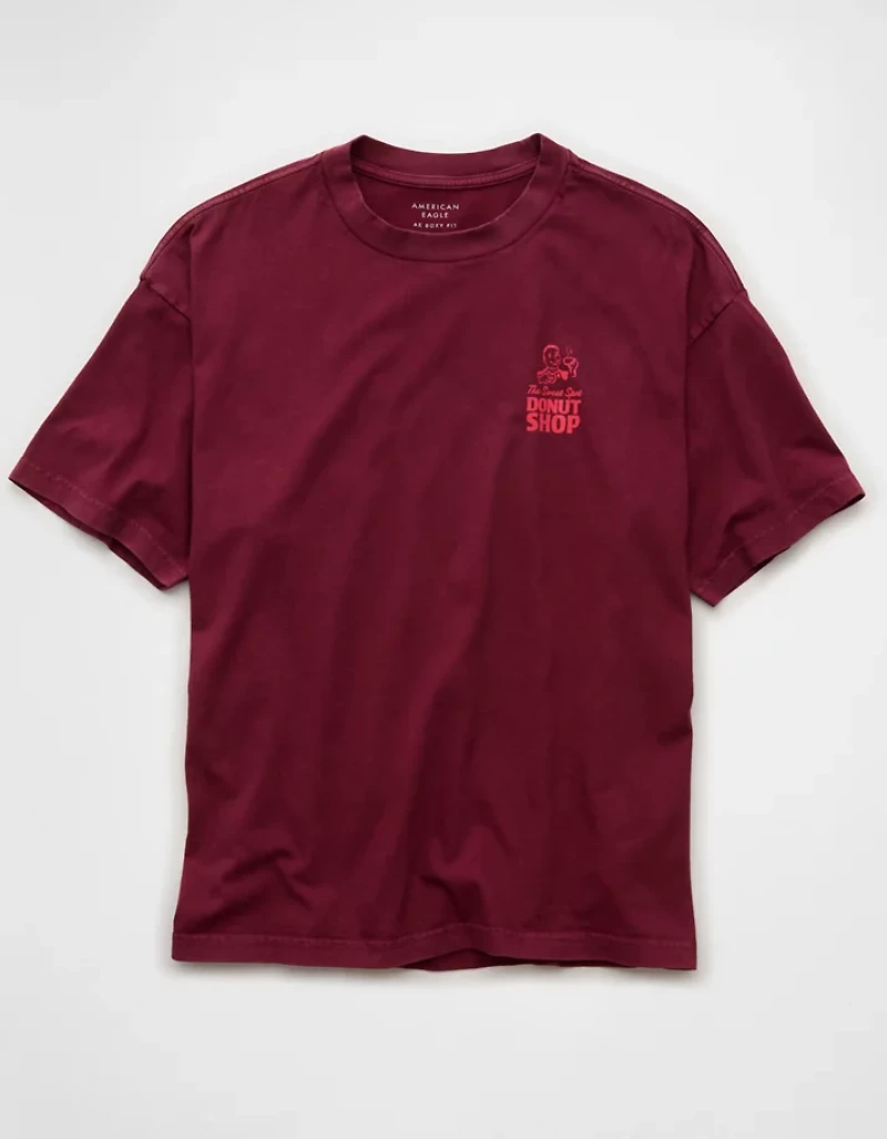 AE Boxy Food Graphic T-Shirt