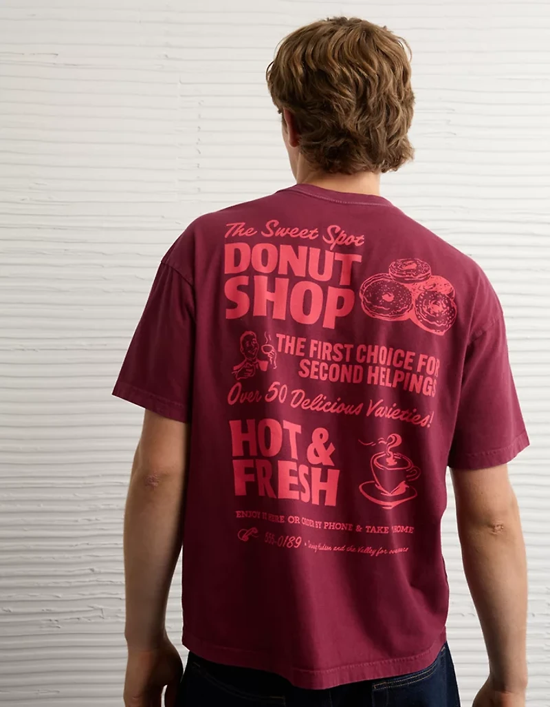 AE Boxy Food Graphic T-Shirt