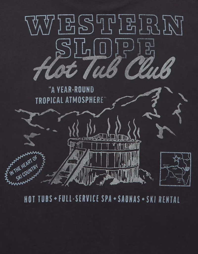 T-shirt droit à image Destination AE