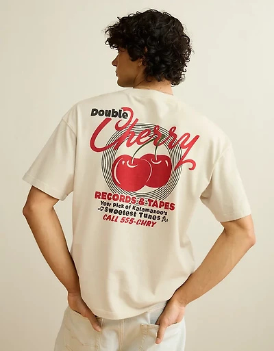 AE Boxy Fit Food Graphic T-Shirt
