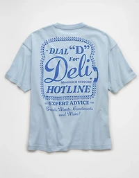 AE Boxy Fit Food Graphic T-Shirt