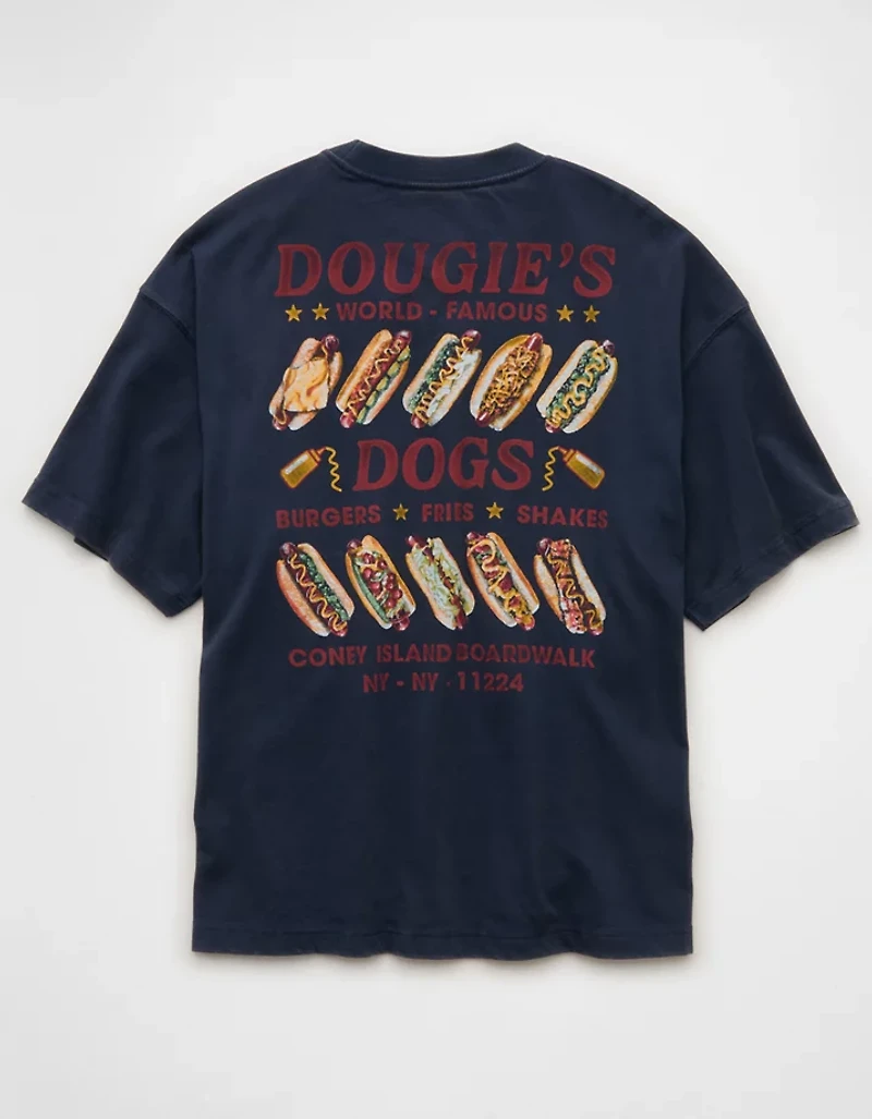 AE Boxy Fit Food Graphic T-Shirt