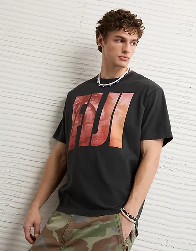 T-shirt à image Destination coupe standard AE