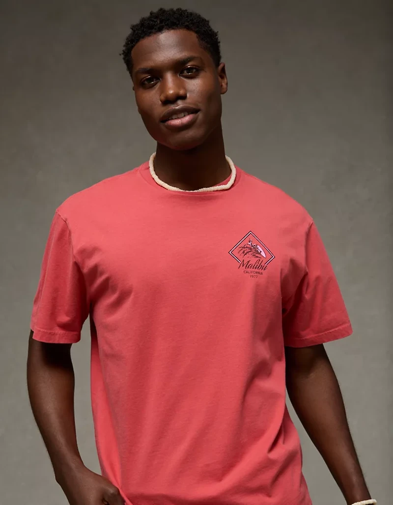 AE Standard Fit Destination Graphic T-Shirt