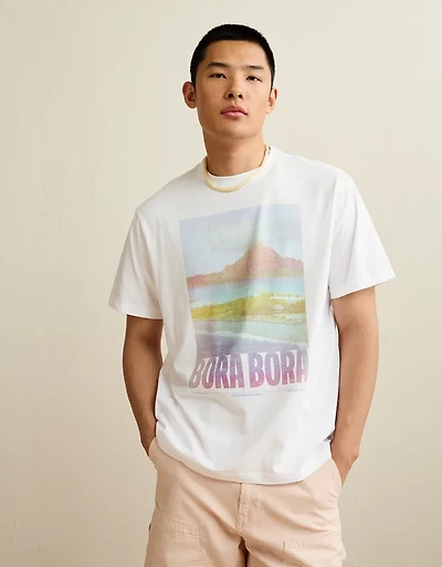 AE Standard Fit Destination Graphic T-Shirt