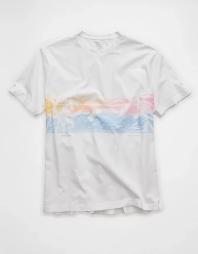AE Standard Fit Destination Graphic T-Shirt