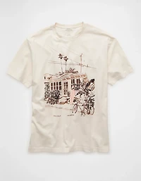 AE Standard Fit Destination Graphic T-Shirt