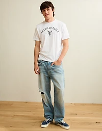 AE Standard Fit Lightweight Logo Graphic T-Shirt