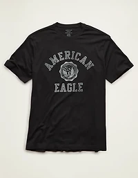 T-shirt à image logo de coupe standard AE