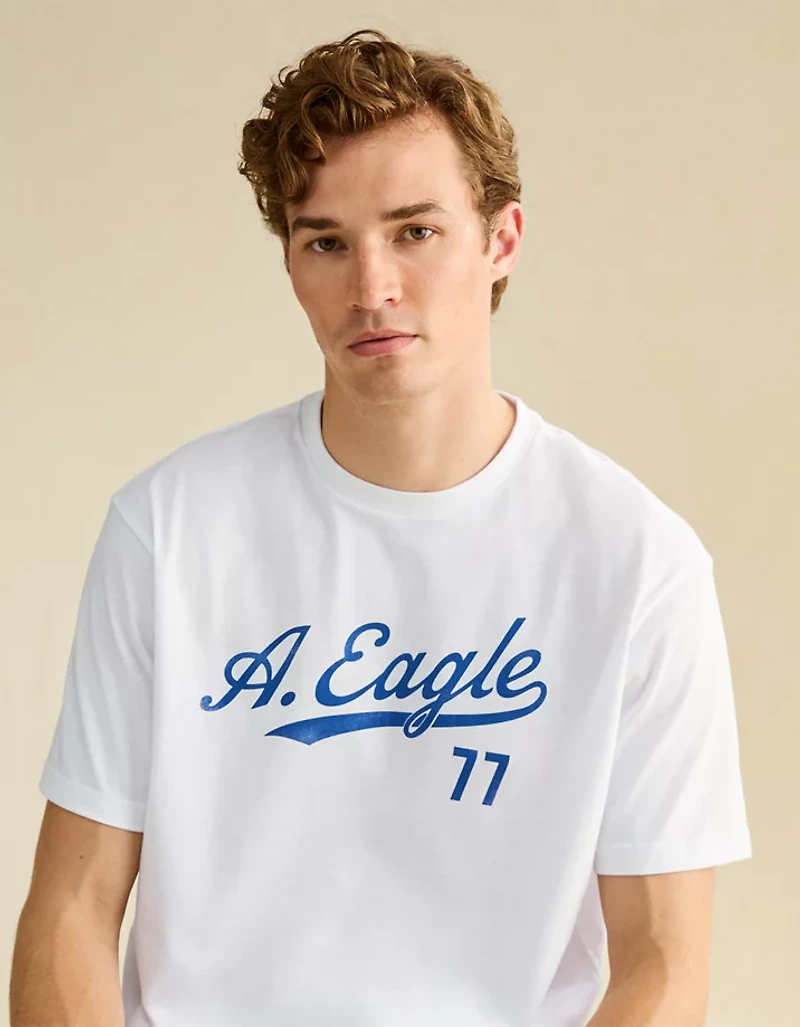 AE Standard Fit Graphic Logo T-Shirt