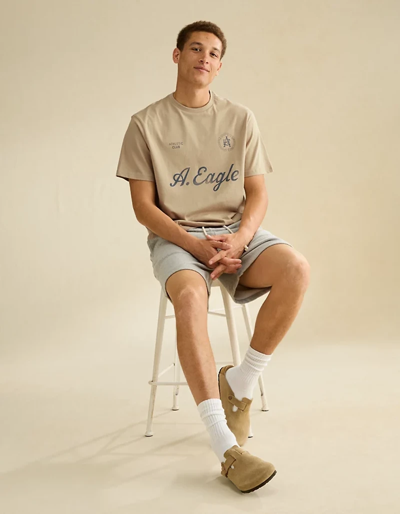AE Standard Fit Graphic Logo T-Shirt