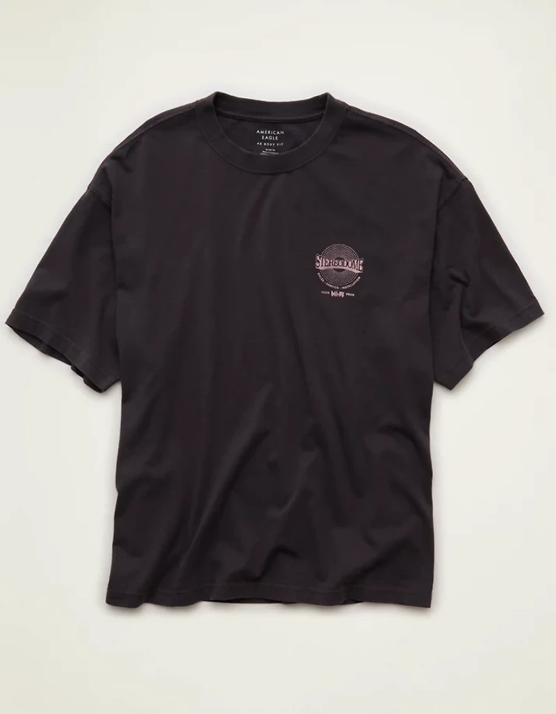 AE Boxy Fit Destination Graphic T-Shirt