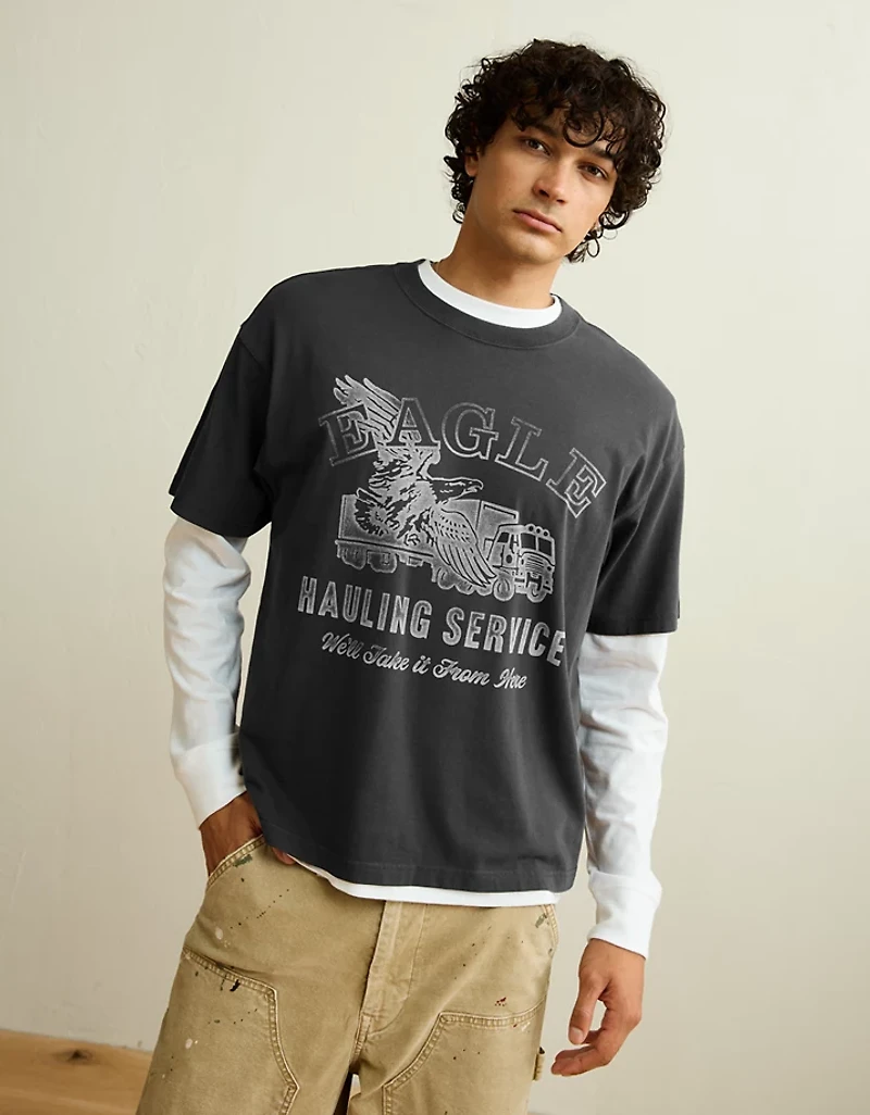 AE Boxy Fit Destination Graphic T-Shirt