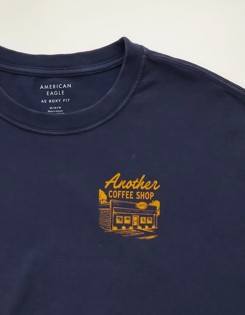 AE Boxy Fit Destination Graphic T-Shirt