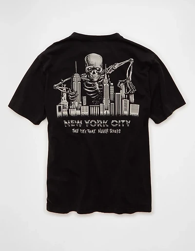 T-shirt à image d’Halloween standard AE