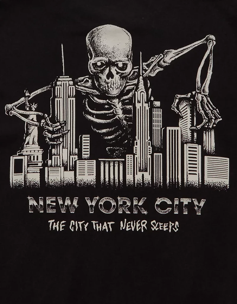 AE Standard Fit Halloween Graphic T-Shirt
