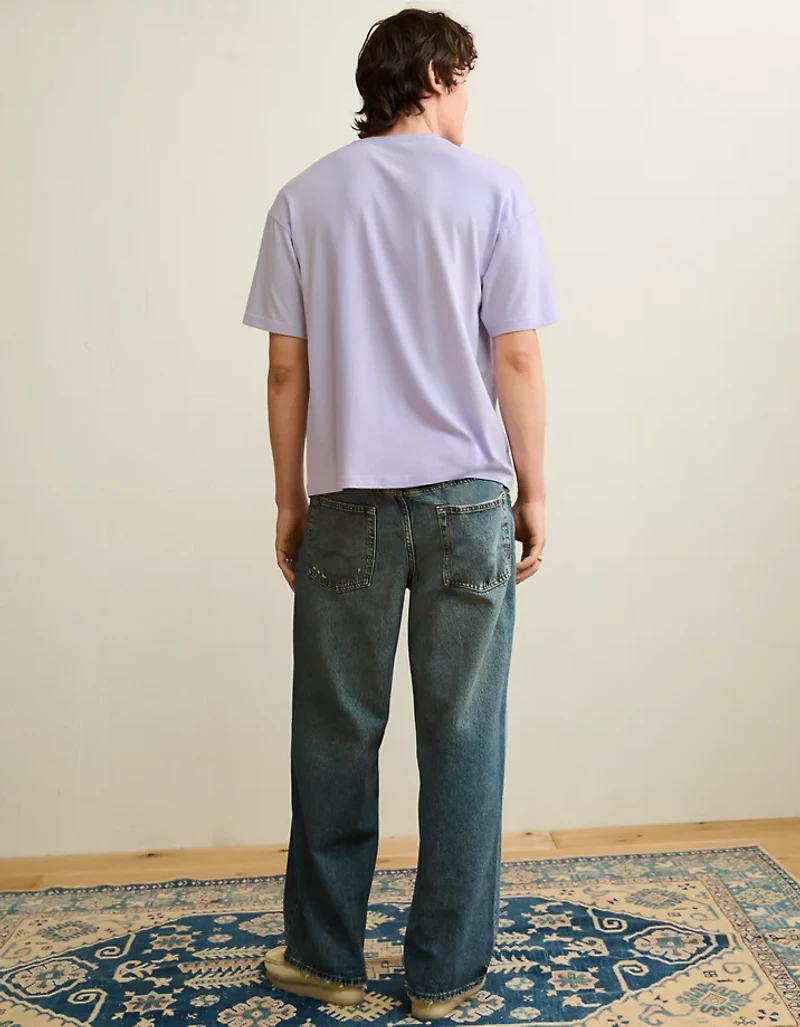 T-shirt à image avec destination coupe droite AE