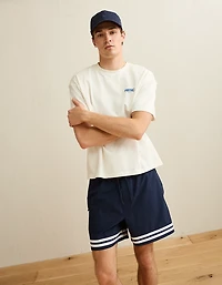 T-shirt à image avec destination coupe droite AE