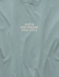 T-shirt droit à image Post Malone AE