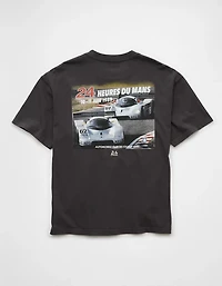 AE Boxy Le Mans Racing Graphic T-Shirt