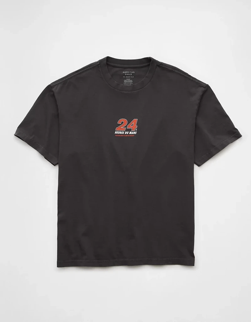 AE Boxy Le Mans Racing Graphic T-Shirt