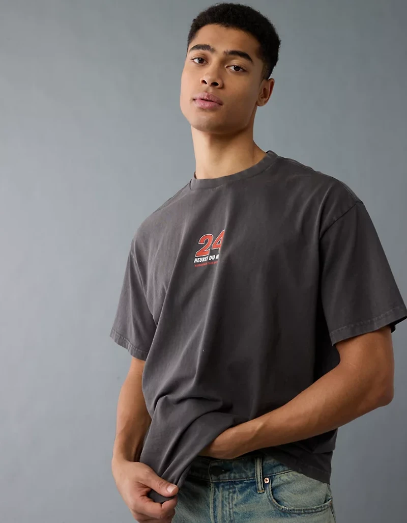 AE Boxy Le Mans Racing Graphic T-Shirt