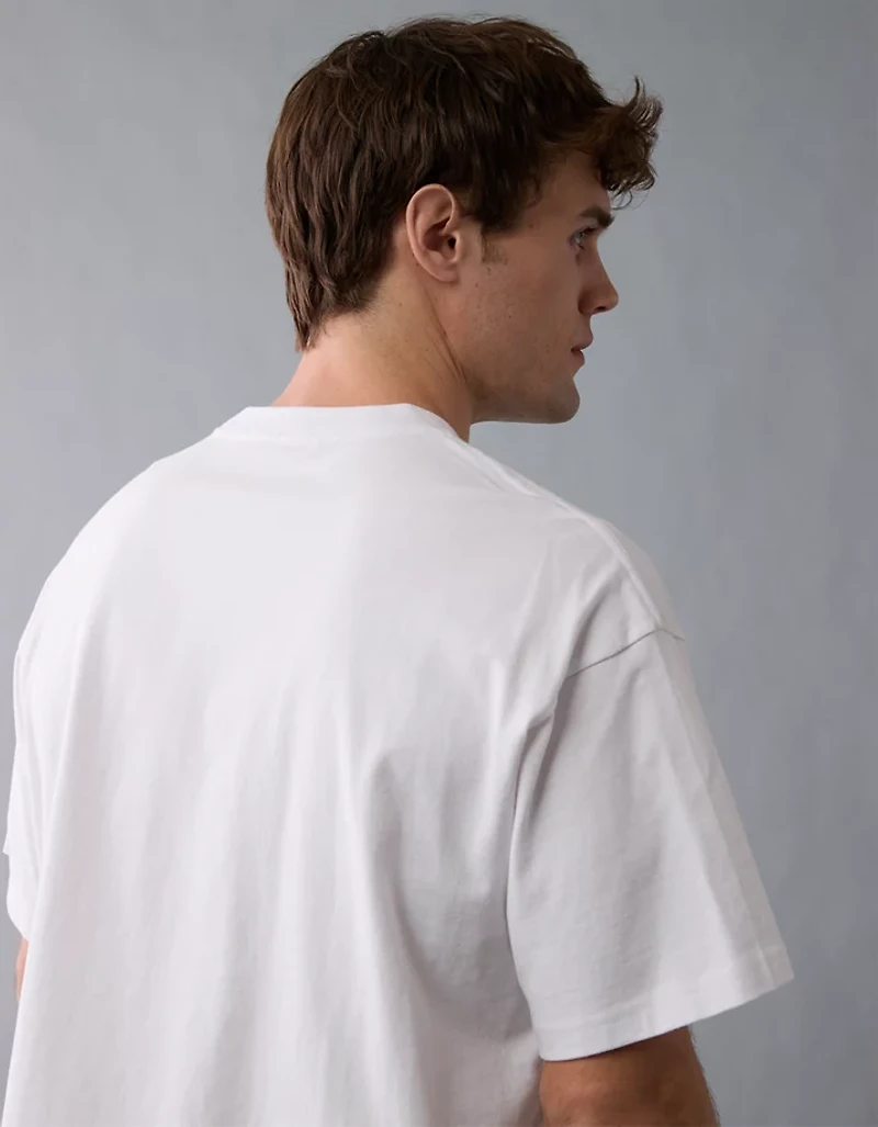 T-shirt à image Keith Haring droit AE