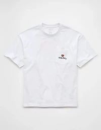 AE Boxy Keith Haring Graphic T-Shirt
