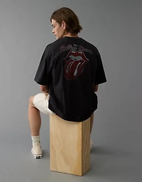 T-shirt droit à image Rolling Stones AE