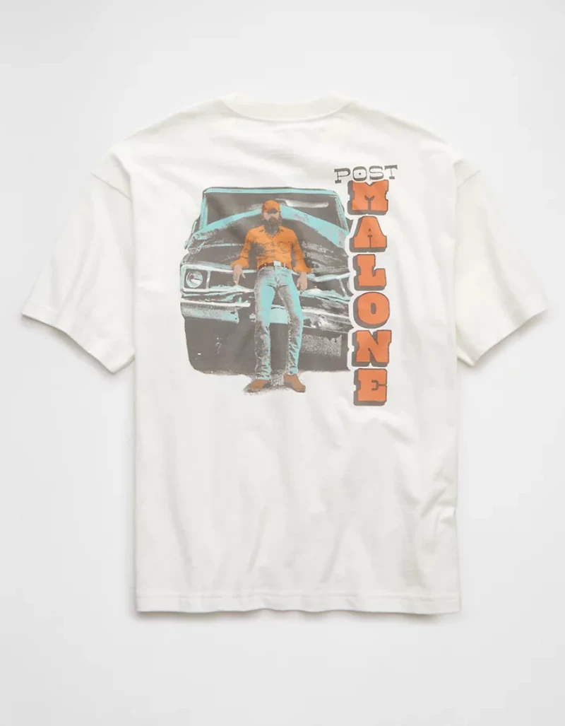AE Boxy Post Malone Graphic T-Shirt