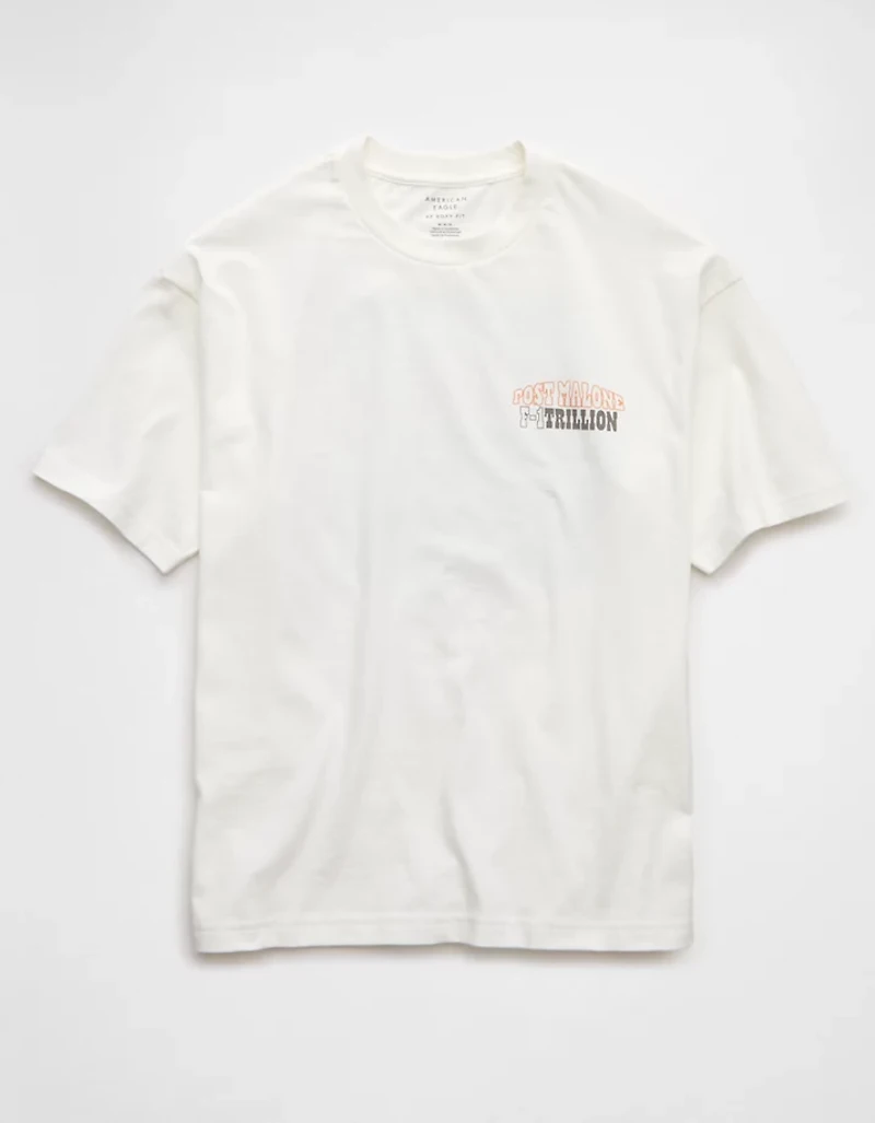 AE Boxy Post Malone Graphic T-Shirt