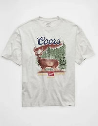 AE Boxy Coors Banquet Graphic T-Shirt