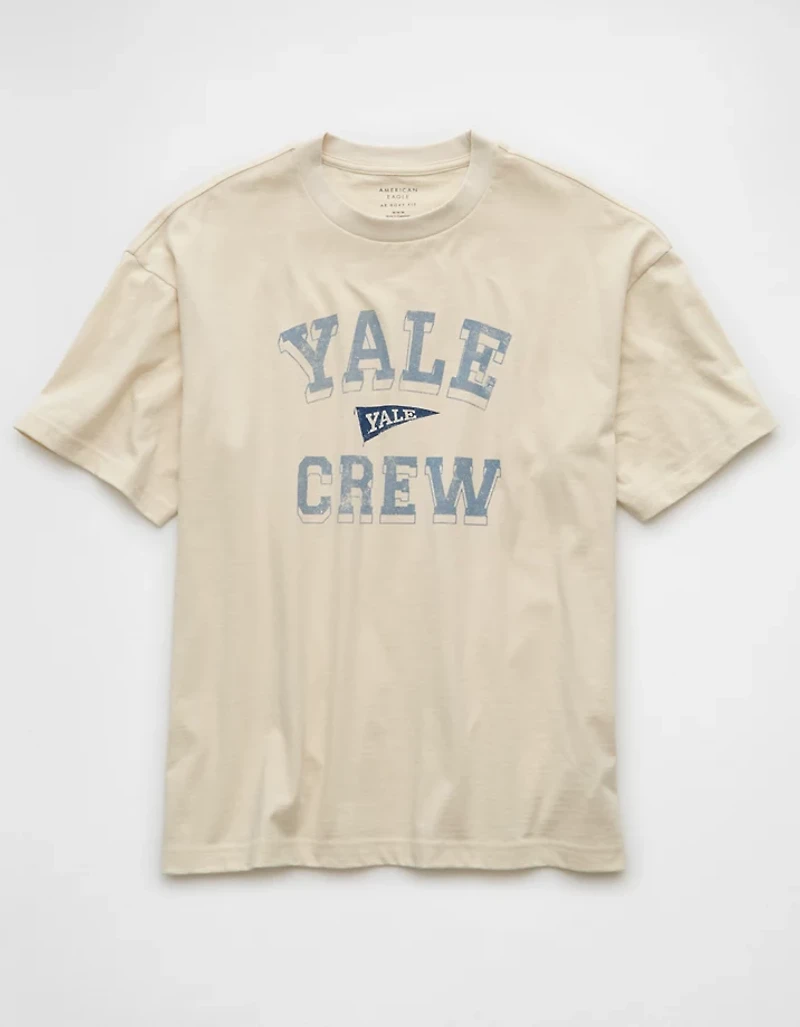 AE Boxy Yale Graphic T-Shirt