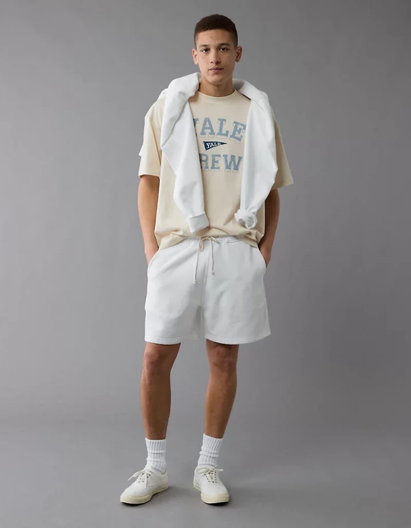AE Boxy Yale Graphic T-Shirt