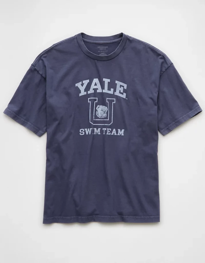 AE Boxy Yale Graphic T-Shirt
