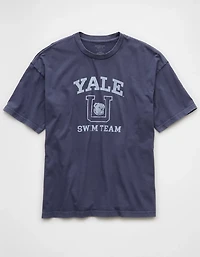 AE Boxy Yale Graphic T-Shirt
