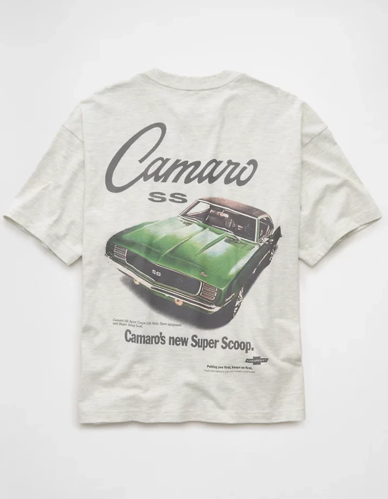 T-shirt droit à image Camaro AE