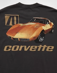 T-shirt droit à image Corvette AE