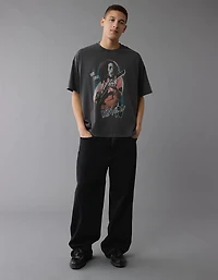 T-shirt droit à image Bob Marley AE