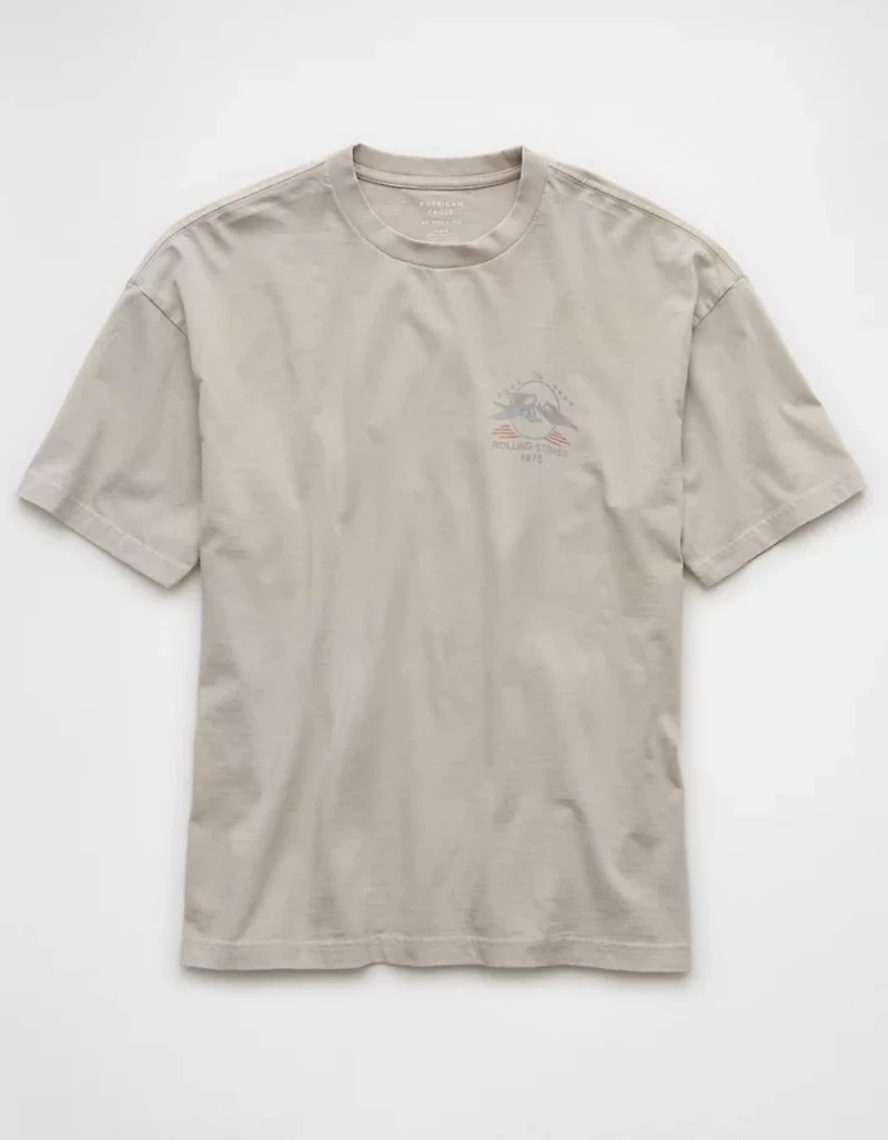 AE Boxy The Rolling Stones Graphic T-Shirt
