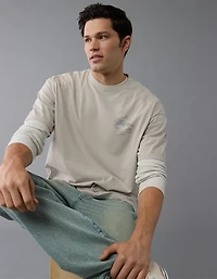 AE Boxy The Rolling Stones Graphic T-Shirt