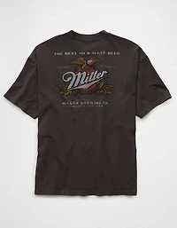 T-shirt droit à image Miller High Life AE