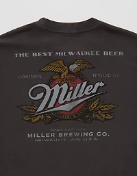 T-shirt droit à image Miller High Life AE
