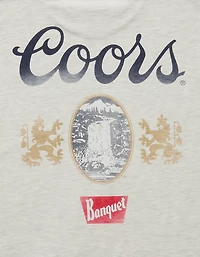 T-shirt droit à image Coors Banquet AE